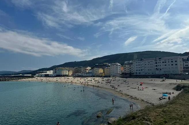 Apartamento Burela Paloma Playa Exteriér fotografie